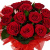 Букет из роз "Рубин"
